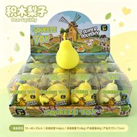 Jouets anti-stress de bureau en forme de blocs de beurre, de pommes de terre croustillantes, de maïs, de pudding aux cacahuètes et de boules bruyantes, pour Noël