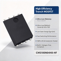 MOSFET de puissance à canal N CMS100N04H8-HF 40V 150A à Rds(on) ultra faible, MOSFET à porte divisée de type Trench pour entraînement de moteur et convertisseur DC-DC