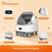 Litière Intelligente pour Chat Little Elephant CH-ICB023, Toilette Automatique Auto-Nettoyante pour Chat, Contrôle par Application, Grande Capacité 9L, Poubelle pour Déchets d'Animaux