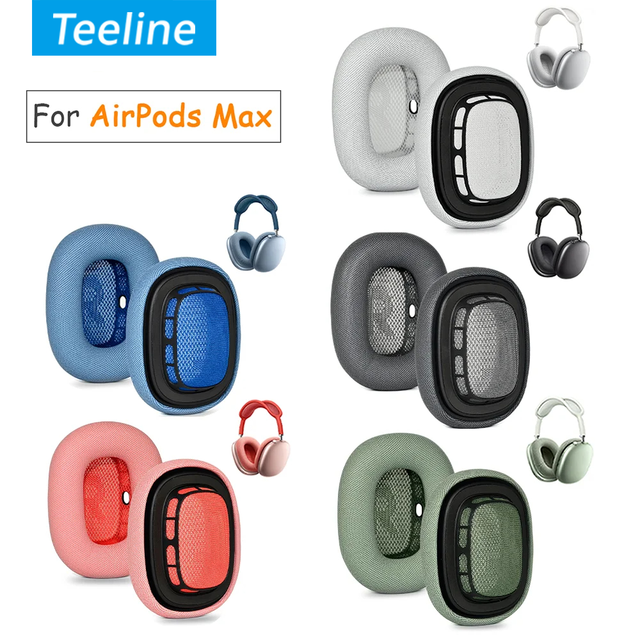 Premium Protein Leather Earpads Replacement Ear Cushions for Apple for AirPods Max Headphones Headphone Accessories