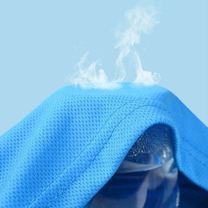 Tùy Chỉnh Người Đàn Ông Áo Thun Nhuộm Thăng Hoa Khoảng Trống Giả Bleach T Áo Sơ Mi 100% Polyester Bông Cảm Thấy Cảm Ứng Mềm Mại Người Đàn Ông In T-Shirts Dệt Kim - Product Image 2