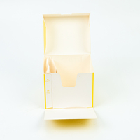 Boîte à gâteau en papier avec fenêtre transparente en PET et logo estampé à chaud, emballage de boulangerie OEM de qualité alimentaire pour pâtisserie, gâteau, biscuits, boîte cadeau