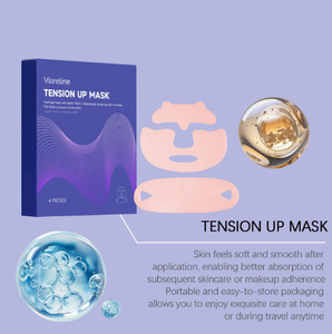 Masque hydratant qui s'adapte au contour du visage, adapté aux soins quotidiens de la peau, pour une expérience de soin à domicile. - Product Image 4