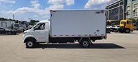 Camion frigorifique électrique SRM 4x2, fourgonnette congélateur, transmission automatique, livraison de fruits et légumes en chaîne du froid