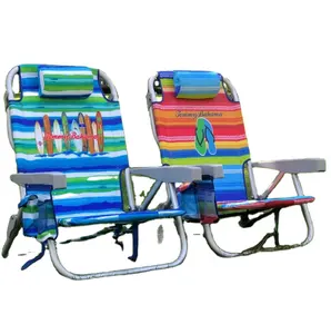 Fabbrica di buona qualità per il tempo libero esterno leggero portatile pieghevole tommy bahama sedia da spiaggia per adulti