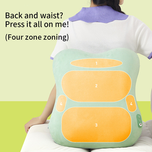 Masajeador Eléctrico de Cuello, Hombros y Espalda con Vibración y Calor, Almohada de Masaje Shiatsu para Todo el Cuerpo - Product Image 3