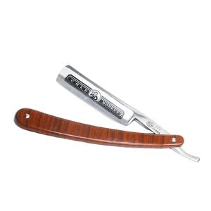 Uomini Straight Barber Edge rasoi lame strumenti per la <span class=keywords><strong>rasatura</strong></span> dei <span class=keywords><strong>capelli</strong></span> sicurezza professionale coltello pieghevole in acciaio inossidabile Kit di depilazione - Product Image 1