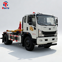 Meilleur prix pour un camion compact diesel 4x2 avec benne à grue pour la gestion des déchets de construction urbaine et les services de nettoyage de chantier