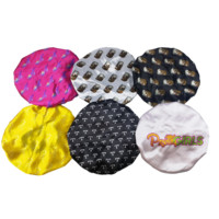 Bonnet en satin ajustable et tendance avec cordon de serrage, personnalisable en gros, imprimé par sublimation, motif ANKARA, unisexe, quatre tailles