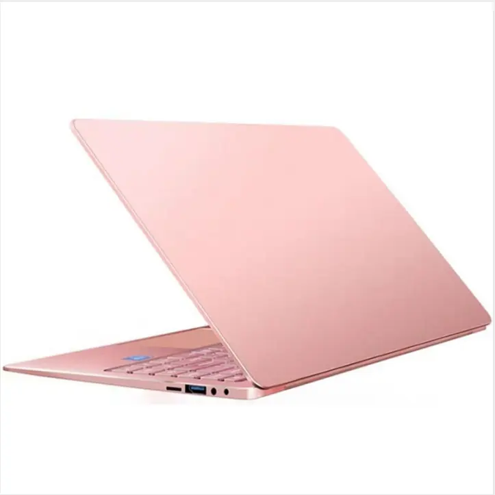 Slim 14 inch Laptop Pink Color 8GB RAM Laptop With Backlight Keyboard