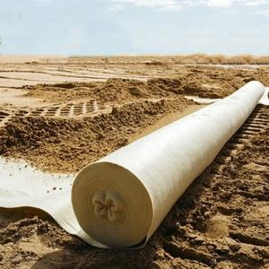 Membrane imperméable de feutre de polyester de tissu de <span class=keywords><strong>géotextile</strong></span> non tissé perforé par aiguille de filament de polyester - Product Image 1