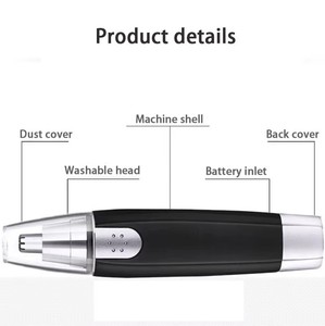 Recortador Eléctrico de Vello Nasal, <span class=keywords><strong>Afeitadora</strong></span> Facial, Tijeras para Vello Nasal, <span class=keywords><strong>Afeitadora</strong></span> de Cuello y <span class=keywords><strong>Cejas</strong></span> para Hombres y Mujeres, Recortador de Precisión - Product Image 5