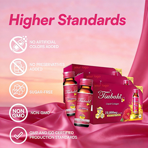 Boisson au collagène Custom Japan Tsubaki Ageless Beauty 10 000 mg de peptides de collagène marin + 500 mg de <span class=keywords><strong>gelée</strong></span> <span class=keywords><strong>royale</strong></span> + acide hyaluronique - Product Image 4