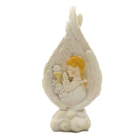 Vente chaude saintes reliques vierge marie fils de jésus saint coeur résine décoration baptême église fournitures créative résine artisanat décor