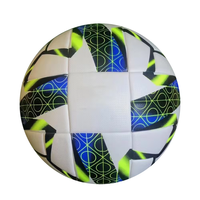 Ballons de football en PU légers, écologiques et durables de haute qualité pour le but et le tir, vente en gros