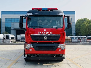 Camión de Bomberos CLW 6x4 Diésel con Tanque de Agua y Monitor de Incendios Montado en el Techo, Vehículo de Bomberos de Servicio Pesado para Rescate de Incendios - Product Image 2