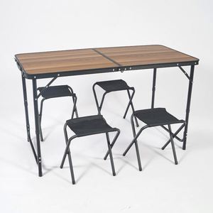 Aluminum <b>Foldable</b> Egg Roll <b>Table</b> for Outdoor BBQ <b>Picnic</b> Camp - Product Image 1