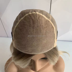 Peluca de Cabello Humano Natural con Corte Pixie <span class=keywords><strong>Corto</strong></span> y Parte Superior de Seda, Lista para Enviar, Color <span class=keywords><strong>Ceniza</strong></span> Degradado para <span class=keywords><strong>Mujer</strong></span> - Product Image 4