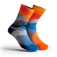 Vendeur FBM Dernier modèle Chaussettes de course athlétiques haute performance Chaussettes de sport évacuant l'humidité pour Wo Training Hiking