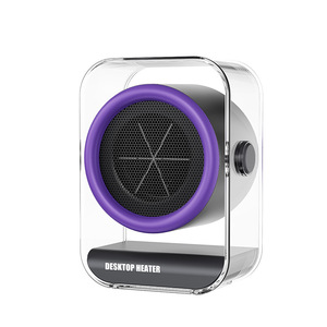 Calentador de escritorio Ichiya, calentador eléctrico con ventilador de cerámica de 220V para el hogar, oficina, dormitorio, baño, uso en invierno - Product Image 1