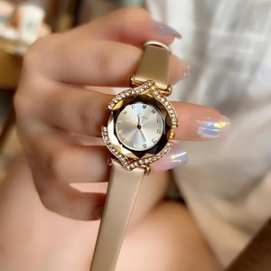 Ladies' <b>Watches</b> with Diamond Inlays, Personalized Women's Rhombus Rhinestone Leather Strap <b>Watches</b> for Women - Product Image 5