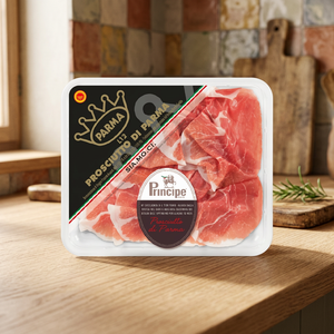 Jamón de Cerdo Italiano Principe Parma Di San Daniele DOP, Hecho en Italia, Cortado en Rodajas, Curado en Seco, Duración de 60 Días - Product Image 3