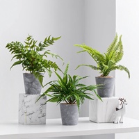Plante en pot en céramique tressée artificielle de style nordique, inspirée d'Instagram, pour décoration de Thanksgiving, salon, bureau, intérieur