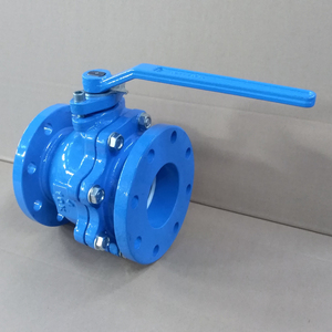 Válvula de bola de hierro fundido para aplicaciones de medios de agua OEM personalizable - Product Image 1