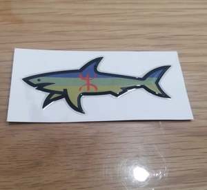 Pegatinas Personalizadas Shark CP Jul Vrunk Marsella Bandera de Palestina Pegatina Paul and Shark - Product Image 3