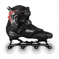 Patins à roulettes en fibre de carbone OEM, professionnels, légers, pour l'extérieur, vitesse, adultes, enfants, agressifs, fantaisie, slalom, patinage à roulettes