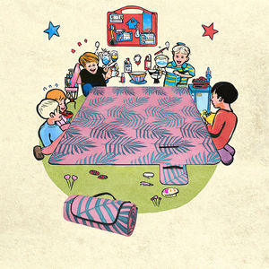 Extra <b>Large</b> New Style Foldable Picnic Blanket Waterproof Polyester Camping <b>Mat</b> - Product Image 2