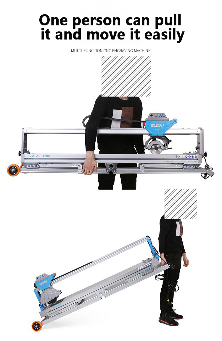 Wandeli Qxz-Zd-1200mm Automatic Stone Cutting Machine
