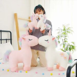 25-100cmKawaii Géant <span class=keywords><strong>Licorne</strong></span> En Peluche Jouet Doux En Peluche <span class=keywords><strong>Licorne</strong></span> Doux Poupées Animal Cheval Jouets Pour Enfants Fille Oreiller Cadeaux D'anniversaire - Product Image 6