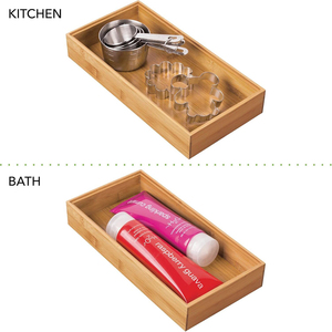 Bán buôn nhà bếp tre và ngăn kéo bằng gỗ hộp lưu trữ dao kéo - Product Image 6