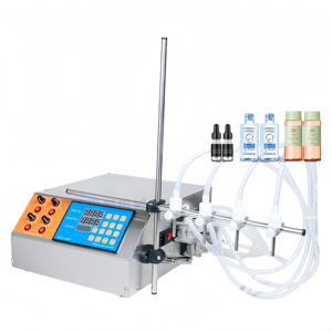 Semi-automatic Peristaltic <b>Pump</b> Filling Machine for Jam Juice Liquid Bottles with 2 Heads 4 Heads 6 Heads 8 Heads - Product Image 2