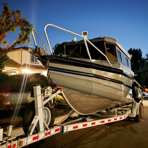 Yacht de plaisance de luxe <span class=keywords><strong>Sea</strong></span> King Professional 7,5 m, bateau de pêche en aluminium, bateau de croisière en cabine, bateau de <span class=keywords><strong>patrouille</strong></span> sportif hors-bord à vendre - Product Image 2