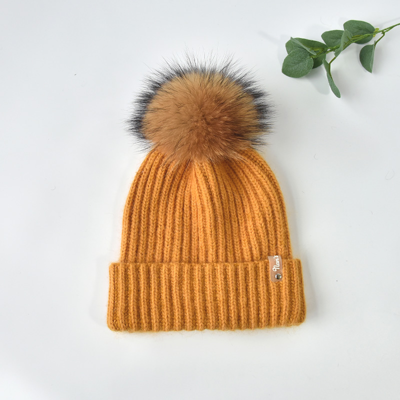 Gingembre avec pom brun