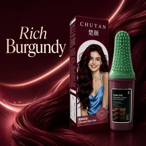 Tinte para el Cabello en Crema Borgoña 200ml, Marca Privada OEM, Calidad Profesional, Empaque Personalizado, Venta al Por Mayor - Product Image 1