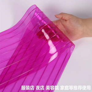 Tenda per porta morbida in pvc trasparente estate aria condizionata tenda divisoria per cucina tenda in pelle commerciale anti-zanzara - Product Image 6