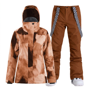 Pantalones de esquí y snowboard unisex personalizables de talla grande, impermeables, con cierre de cremallera, cintura elástica y resistentes al viento para invierno y actividades al aire libre. - Product Image 6