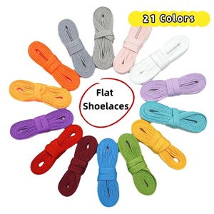 New Polyester In Dây Giày Đàn Hồi Báo Chí Khóa 100Cm Thể Thao Sneakers Dành Cho Người Lớn Unisex Không Có Tie Phẳng Màu Giày Chất Lượng Cao - Product Image 1