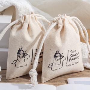 Bolsa <span class=keywords><strong>de</strong></span> <span class=keywords><strong>algodón</strong></span> personalizada <span class=keywords><strong>de</strong></span> alta calidad reutilizable con logotipo <span class=keywords><strong>de</strong></span> tela <span class=keywords><strong>de</strong></span> <span class=keywords><strong>algodón</strong></span> bolsa con cordón <span class=keywords><strong>de</strong></span> lona para ropa zapato Sudadera con capucha embalaje - Product Image 2