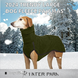 2024 ventas calientes al por mayor moda Greyhound pijamas buena calidad Invierno Polar perro sudaderas con capucha ropa para mascotas - Product Image 2