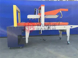 YB-KX500 Automatic Carton Box Case Opening Erecting Unpacking Machine Erector Sealing Sealer Machine