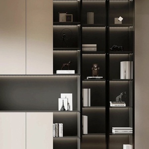 Meuble de salon <span class=keywords><strong>vitrine</strong></span> <span class=keywords><strong>bibliothèque</strong></span> 3 compartiments <span class=keywords><strong>avec</strong></span> échelle, <span class=keywords><strong>bibliothèque</strong></span> en bois massif, étagère blanche de rangement - Product Image 1
