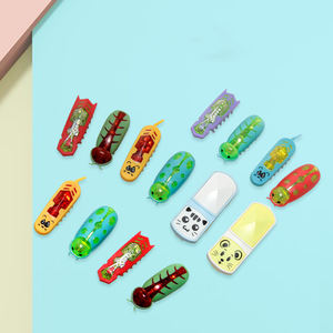 مجموعة ألعاب القطط التفاعلية المضحكة بتصميم جديد LED للحشرات ، لعبة ذكية للحيوانات الأليفة ، مجموعة ألعاب القطط الداخلية - Product Image 4