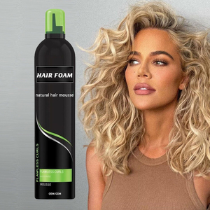 <span class=keywords><strong>Mousse</strong></span> coiffante professionnelle à tenue forte, anti-humidité, texture flexible, définition des boucles et des ondulations, qualité salon, <span class=keywords><strong>mousse</strong></span> capillaire végane - Product Image 2
