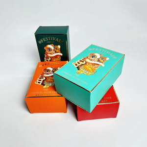 Boîtes d'emballage personnalisées de biscuits Boîte cadeau de produits cosmétiques d'huile de <span class=keywords><strong>barbe</strong></span> imprimée par logo UV Boîte de papier pliante OEM - Product Image 3