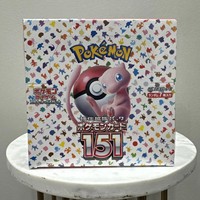 Version japonaise authentique Pkmoned PTCG Sv2a Pack de complément amélioré 151 Première génération Pkmon Carte à collectionner
