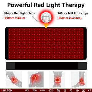 Sabuk Terapi Cahaya Merah ILUXRED untuk Anjing Peliharaan, Inframerah LED 660Nm 850Nm, Perangkat Cahaya Merah Veteriner yang Dapat Dipakai Seluruh Tubuh - Product Image 5